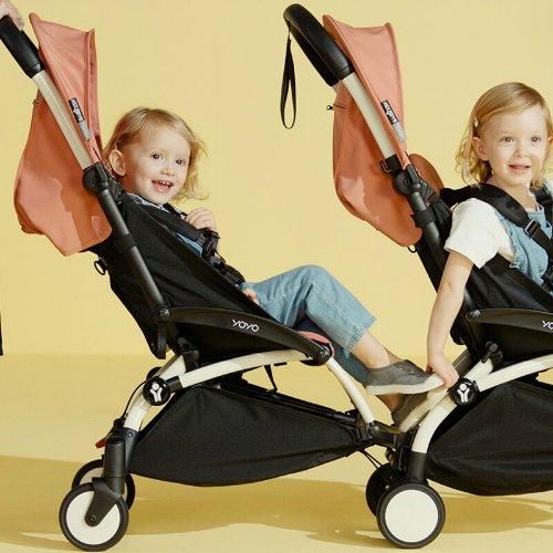 YOYO2 2人乗りベビーカー 6+ / 6+ スタイル ストッケ(STOKKE)【3ヵ月目以降はいつでも返却可能】