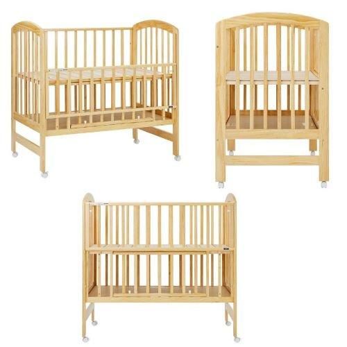 アーチ ベビーベッド (収納板付)  カトージ(KATOJI)【6ヵ月目以降はいつでも返却可能】