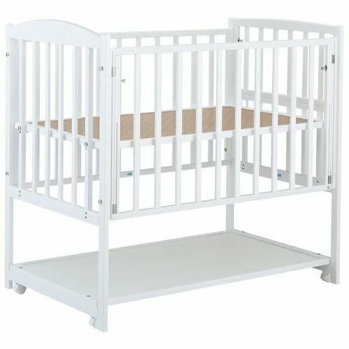 ベビーベッド ツーオープン(収納板付) カトージ(KATOJI)【6ヵ月目以降はいつでも返却可能】