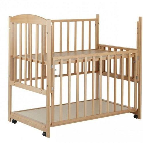 ベビーベッド ツーオープン(収納板付) カトージ(KATOJI)【6ヵ月目以降はいつでも返却可能】