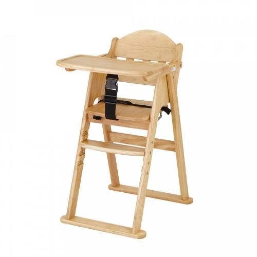 木製 ベビーハイチェア チェアベルト付 カトージ(KATOJI)【6ヵ月目以降はいつでも返却可能】