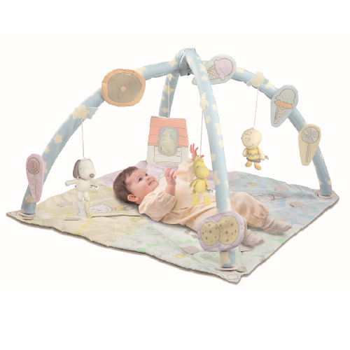 てあそびいっぱい！ テントにへんしんジム スヌーピー タカラトミー（TAKARA TOMY）【6ヵ月目以降はいつでも返却可能】