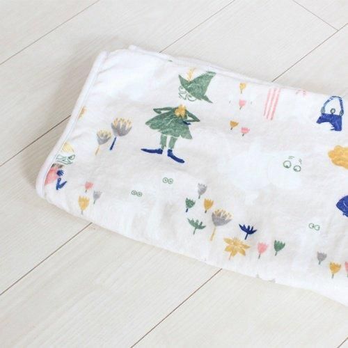 ムーミン ベビー毛布 みんなでおさんぽ MOOMIN BABY ニシザキ【6ヵ月目以降はいつでも返却可能】