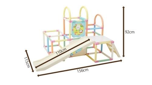 ワンワンとぽぅぽ おりたたみロングスロープジム ノナカワールド（Nonaka World）【6ヵ月目以降はいつでも返却可能】