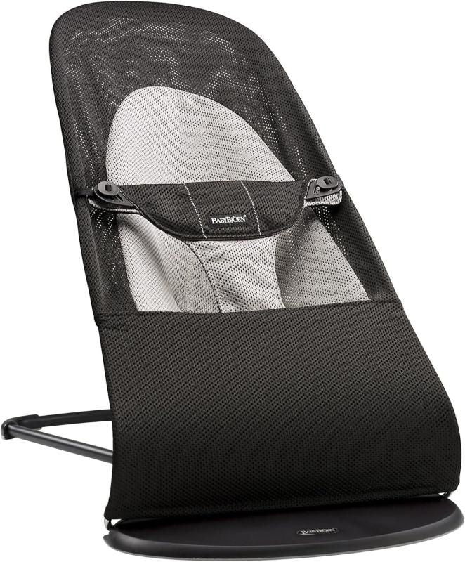 バウンサーバランス ソフトメッシュ ベビービョルン(BabyBjorn) バウンサー・ベビーシッター【6ヵ月目以降はいつでも返却可能】