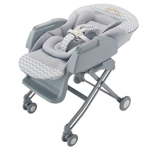 ユラリズム エアークッションプラス(ベビーザらス限定モデル) 手動ハイローチェア アップリカ(aprica)R003【6ヵ月目以降はいつでも返却可能】