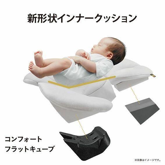 ホワイトレーベル THE S ISOFIX エッグショック ZA-670 チャイルドシート コンビ(combi)【3ヵ月目以降はいつでも返却可能】