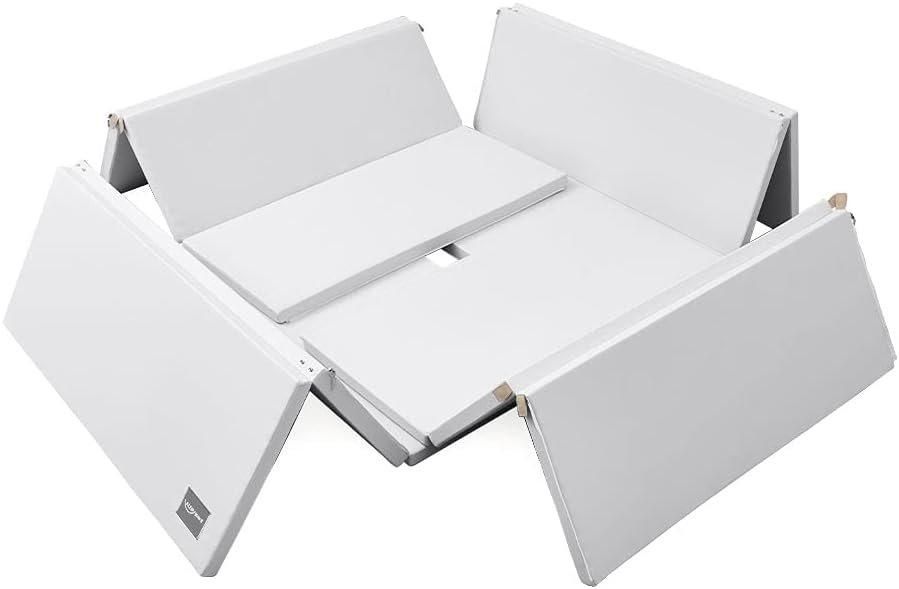 アルジップ(ALZIP) ベビーマット (140×152×60cm)  ベビーサークル アルジップマット(ALZIPMAT)【6ヵ月目以降はいつでも返却可能】