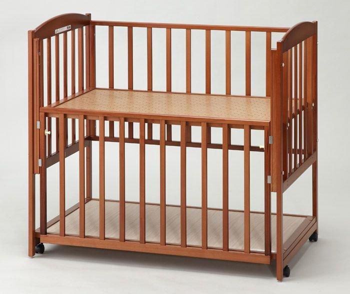 ハイタイプベッド カインド レギュラーサイズベビーベッド ヤマサキ(Yamasaki)【6ヵ月目以降はいつでも返却可能】