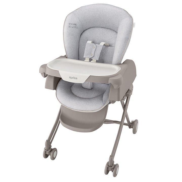 ユラリズム スマート プレミアム AB 手動ハイローチェア アップリカ(Aprica)【6ヵ月目以降はいつでも返却可能】