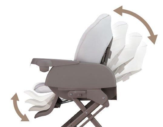 ユラリズム スマート プレミアム AB 手動ハイローチェア アップリカ(Aprica)【6ヵ月目以降はいつでも返却可能】