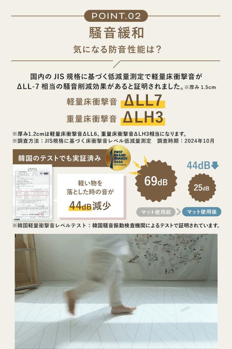 やわらかクッションマット 130×190cm プレイマット パークロン(PARKLON)【6ヵ月目以降はいつでも返却可能】