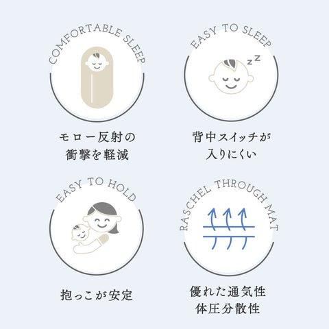 たまごマットおくるみ sleep ベビー用品その他 ディモワ(10mois)【6ヵ月目以降はいつでも返却可能】