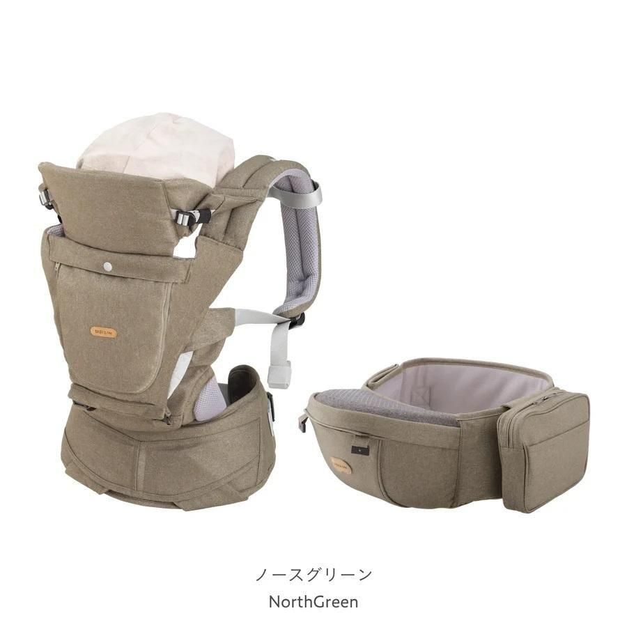 ベルクエス first セット (BELK-S first) 抱っこ紐・おんぶ紐 ベビーアンドミー(BABY&Me)【6ヵ月目以降はいつでも返却可能】