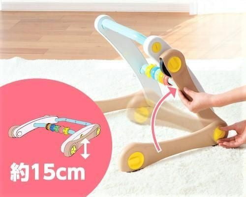 うちの赤ちゃん世界一 スマート知育ジム&ウォーカー ベビージム ピープル(People)【6ヵ月目以降はいつでも返却可能】