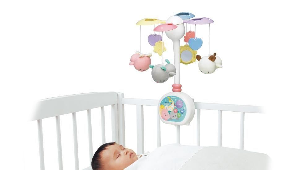 やすらぎふわふわメリー 2way ベッドメリー トイローヤル(Toyroyal)【6ヵ月目以降はいつでも返却可能】