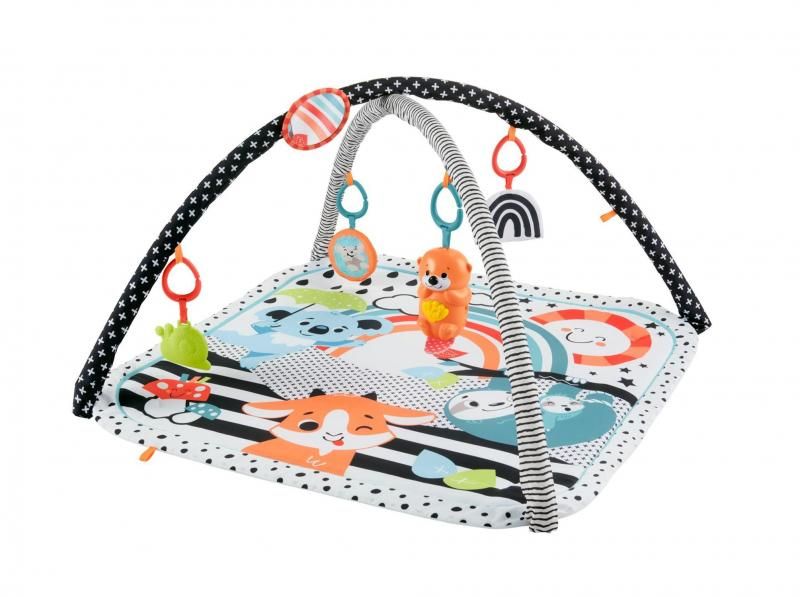 感覚を育てよう！ ラッコのわくわくミュージカルジム ベビージム フィッシャープライス(Fisher Price)【6ヵ月目以降はいつでも返却可能】