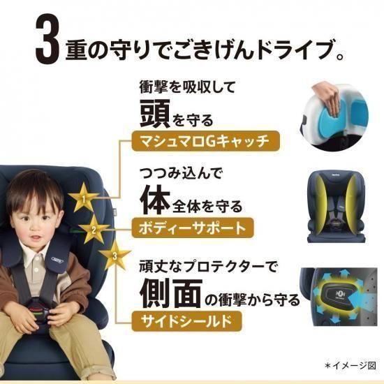 リライド AB (ReRide AB) ジュニアシート アップリカ(Aprica)【3ヵ月目以降はいつでも返却可能】