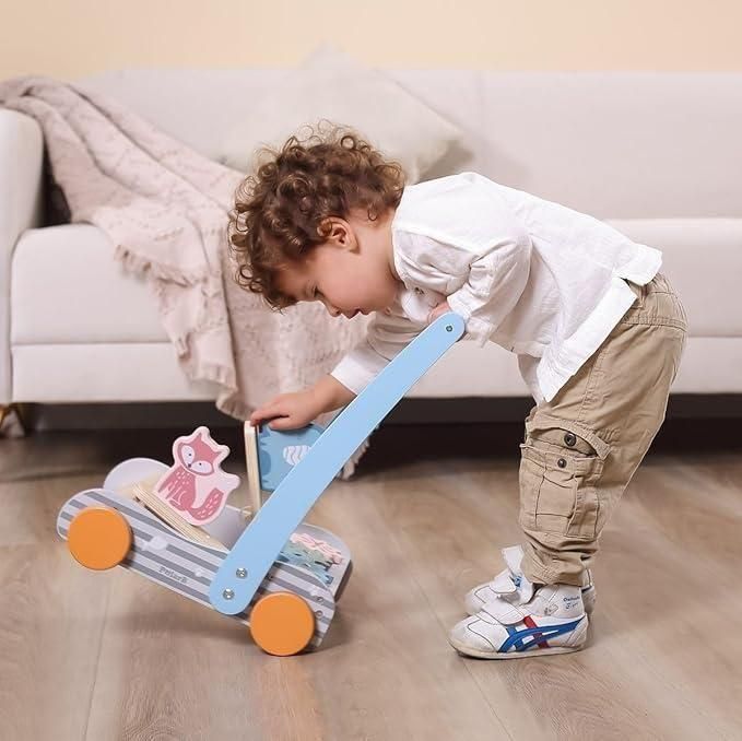 かたかたウォーカー 手押し車 ポーラービー(PolarB)【6ヵ月目以降はいつでも返却可能】