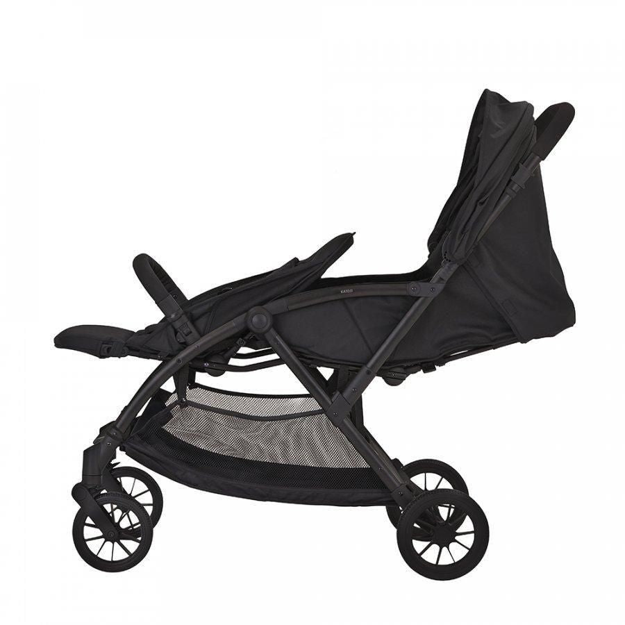 タンデムストローラー シングルタイヤ 二人乗り・双子用ベビーカー カトージ(KATOJI)【3ヵ月目以降はいつでも返却可能】