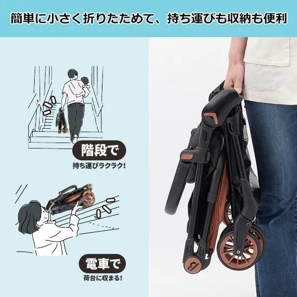 【西松屋】シンコンパクトベビーカーβ シンコンパクトベビーカー β（ベータ） | 西松屋オンラインストア