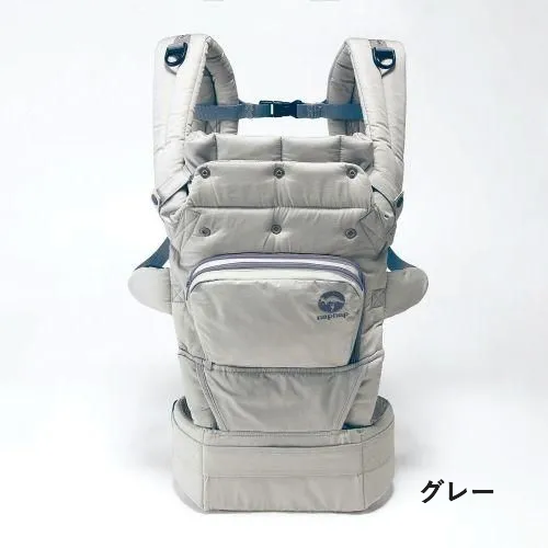 抱っこひも ＜安全ベスト・ヘッドサポート付き＞ 抱っこ紐・おんぶ紐 ナップナップ(napnap)【6ヵ月目以降はいつでも返却可能】