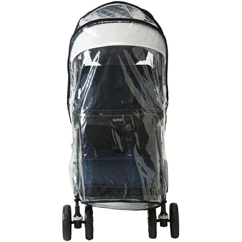 二人乗りベビーカー用レインカバー 二人でゴー 2シーター 2シーターネクスト タンデムストローラー (シングルタイヤ) 対応 チャイルドシート小物 カトージ(KATOJI)【6ヵ月目以降はいつでも返却可能】