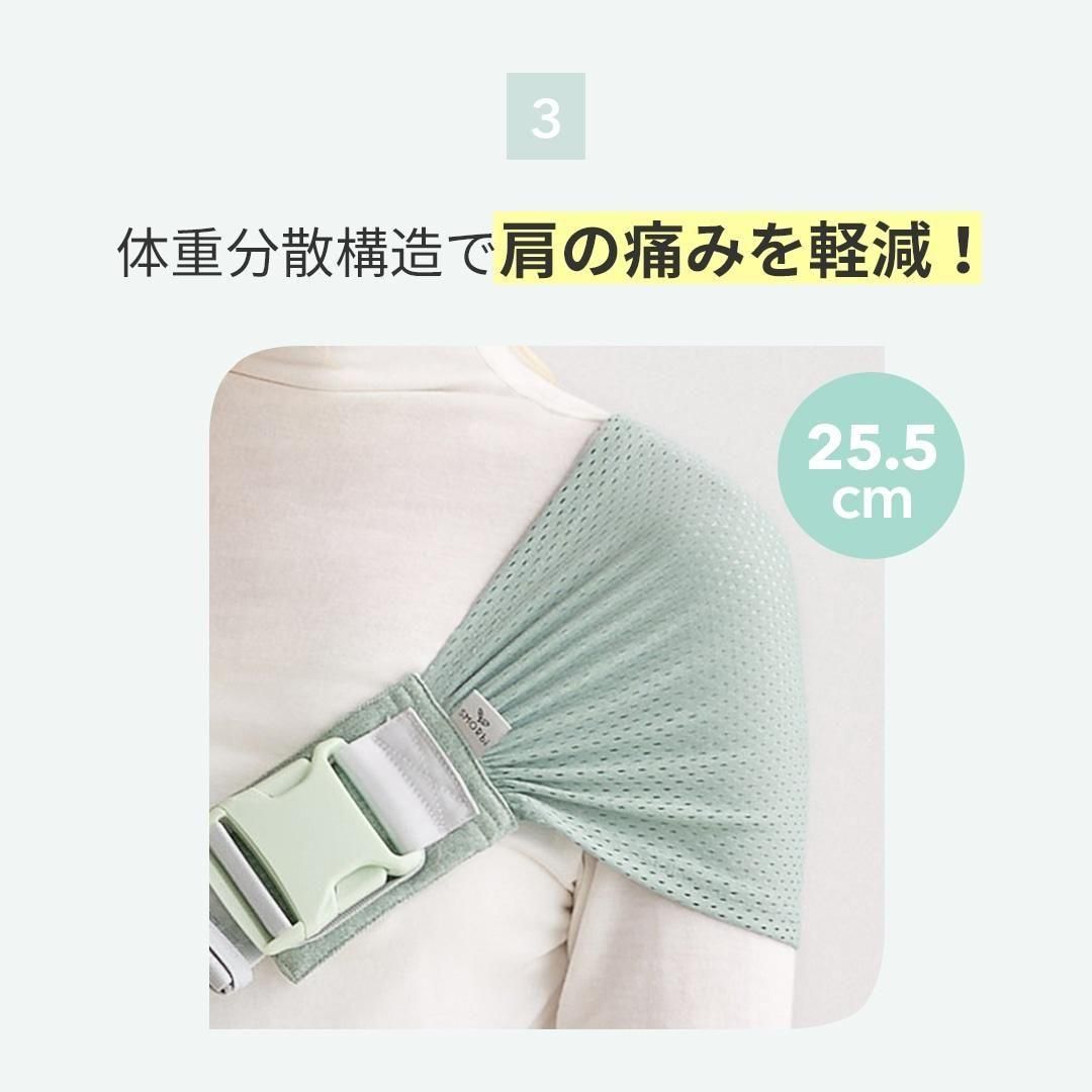 かるがるメッシュスリング抱っこ紐 抱っこ紐・おんぶ紐 スモルビ(SMORbi)【6ヵ月目以降はいつでも返却可能】