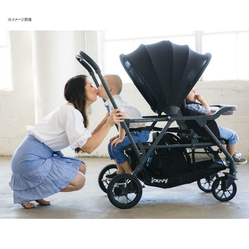 カブース S 二人乗り・双子用ベビーカー ジュ—ビー(Joovy)【3ヵ月目以降はいつでも返却可能】