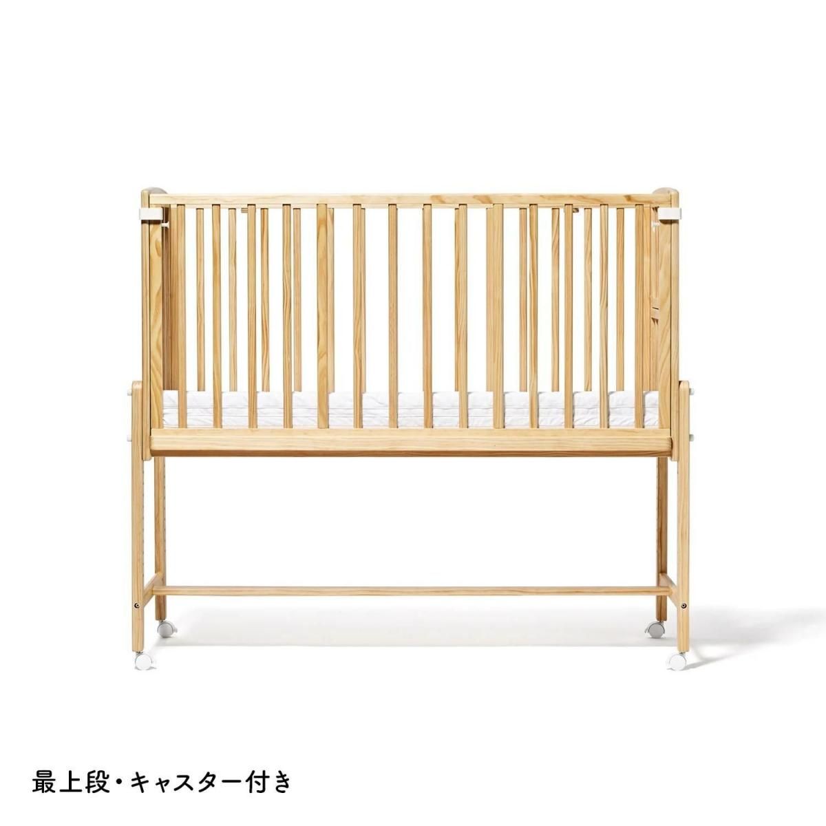そいねーる AD ラージ （マットレス付き） レギュラーサイズベビーベッド 大和屋(Yamatoya)【6ヵ月目以降はいつでも返却可能】