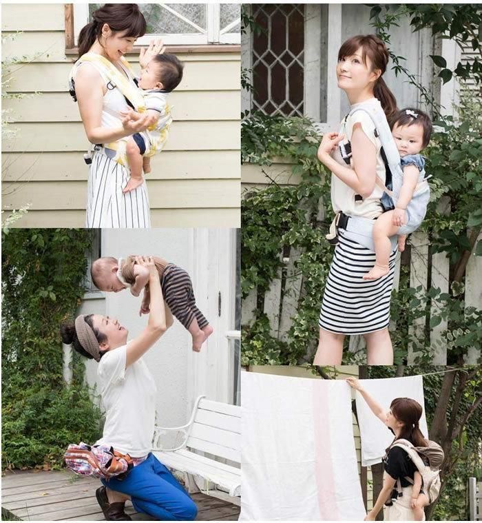 ベビーキャリー UKIUKI 抱っこ紐・おんぶ紐 ナップナップ(napnap)【6ヵ月目以降はいつでも返却可能】