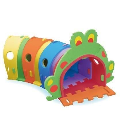 カエルさんのやわらかトンネル 室内遊具 リトルプリンセス(Little Princess)【6ヵ月目以降はいつでも返却可能】