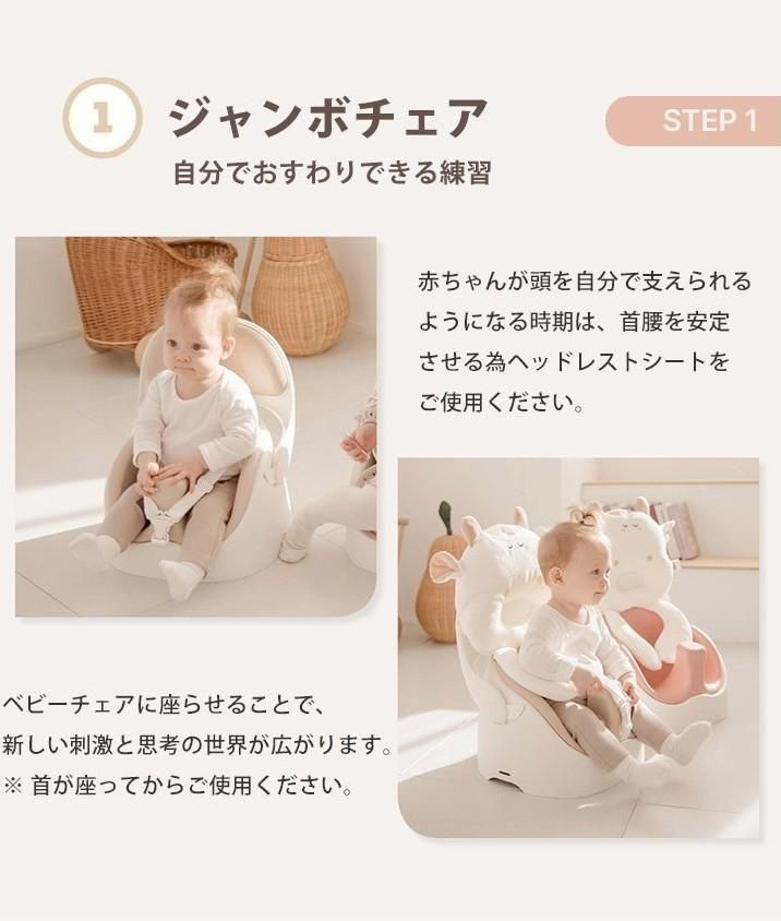 ワイズチェア ローチェア ジェリーマム(Jellymom)【6ヵ月目以降はいつでも返却可能】