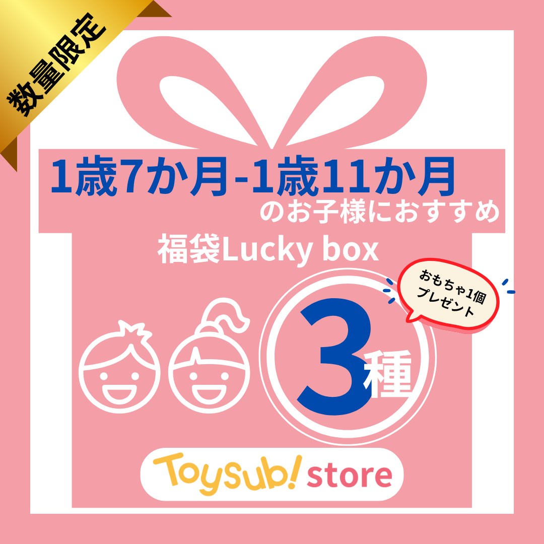 ✨新春セール✨1歳7か月~1歳11か月のお子様におすすめのLucky boxI【お楽しみ3種】＋1