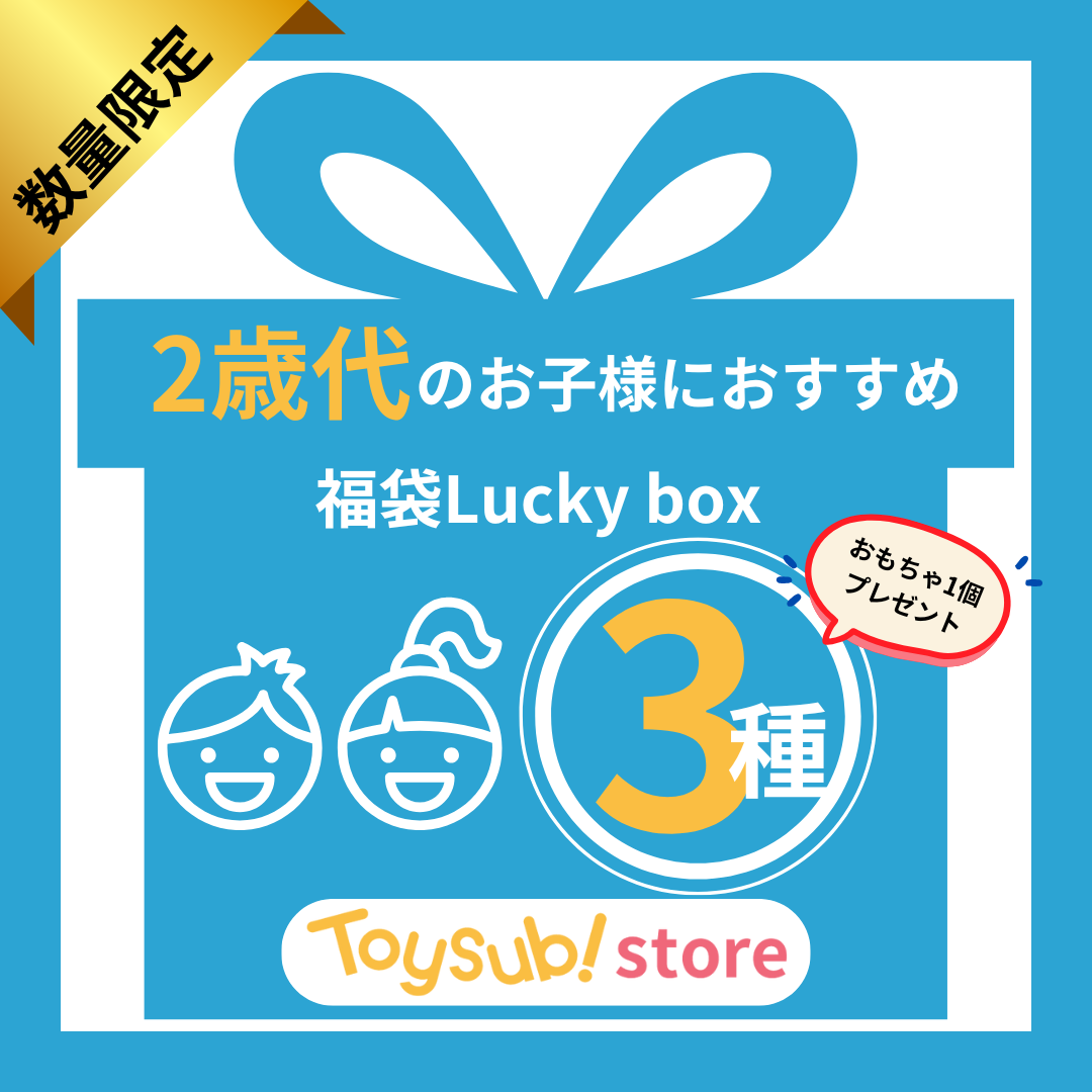 ✨新春セール✨2歳代のお子様におすすめのLucky boxK【お楽しみ3種】＋1