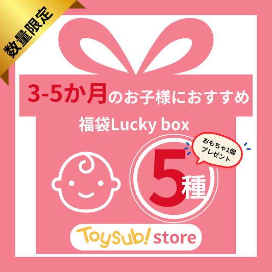 ✨新春セール✨0歳3か月~0歳5か月のお子様におすすめのLucky boxB【お楽しみ5種】＋1