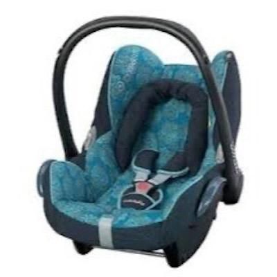 カブリオフィックス（ブルー・グリーン・イエロー系） マキシコシ(Maxi-Cosi) ベビーシート【3ヵ月目以降はいつでも返却可能】