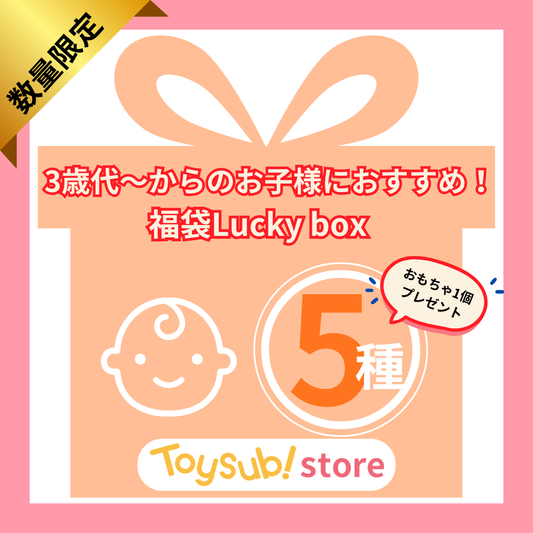 ✨新春セール✨3歳代からのお子様におすすめのLucky box_N【お楽しみ5種】＋1