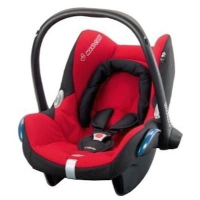 カブリオフィックス(レッド・ピンク・オレンジ系) マキシコシ《ISOFIX別売》 ベビーシート R003【3ヵ月目以降はいつでも返却可能】