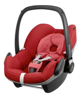 ペブル(レッド・ピンク・オレンジ系) マキシコシ《ISOFIX別売》 ベビーシート【3ヵ月目以降はいつでも返却可能】