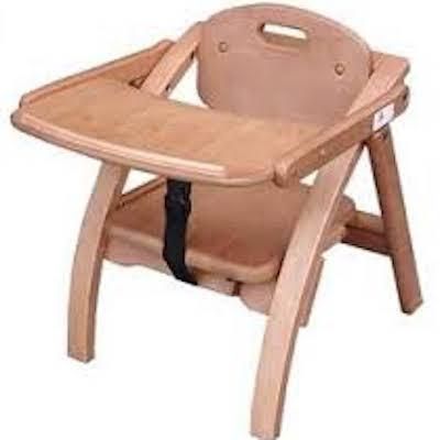 アーチ木製 ローチェア 大和屋(Yamatoya) ベビーチェア【6ヵ月目以降はいつでも返却可能】