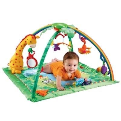 レインフォレスト デラックスジム フィッシャープライス(FisherPrice) ベビージム【6ヵ月目以降はいつでも返却可能】
