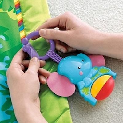 レインフォレスト デラックスジム フィッシャープライス(FisherPrice) ベビージム【6ヵ月目以降はいつでも返却可能】