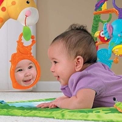 レインフォレスト デラックスジム フィッシャープライス(FisherPrice) ベビージム【6ヵ月目以降はいつでも返却可能】