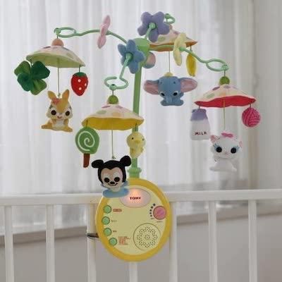 やわらかがらがらメリーデラックス ディズニーキャラクターズ タカラトミー(TAKARATOMY) ベッドメリー【6ヵ月目以降はいつでも返却可能】