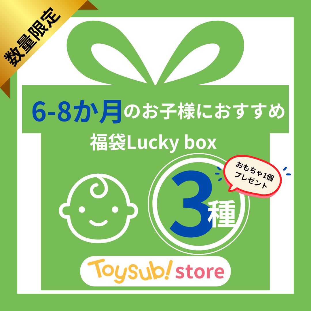 ✨新春セール✨0歳6か月~0歳8か月のお子様におすすめのLucky boxC【お楽しみ3種】＋1
