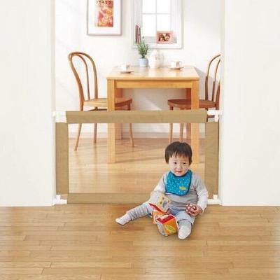 ふわふわとおせんぼ 日本育児(nihonikuji) ベビーゲート【6ヵ月目以降はいつでも返却可能】