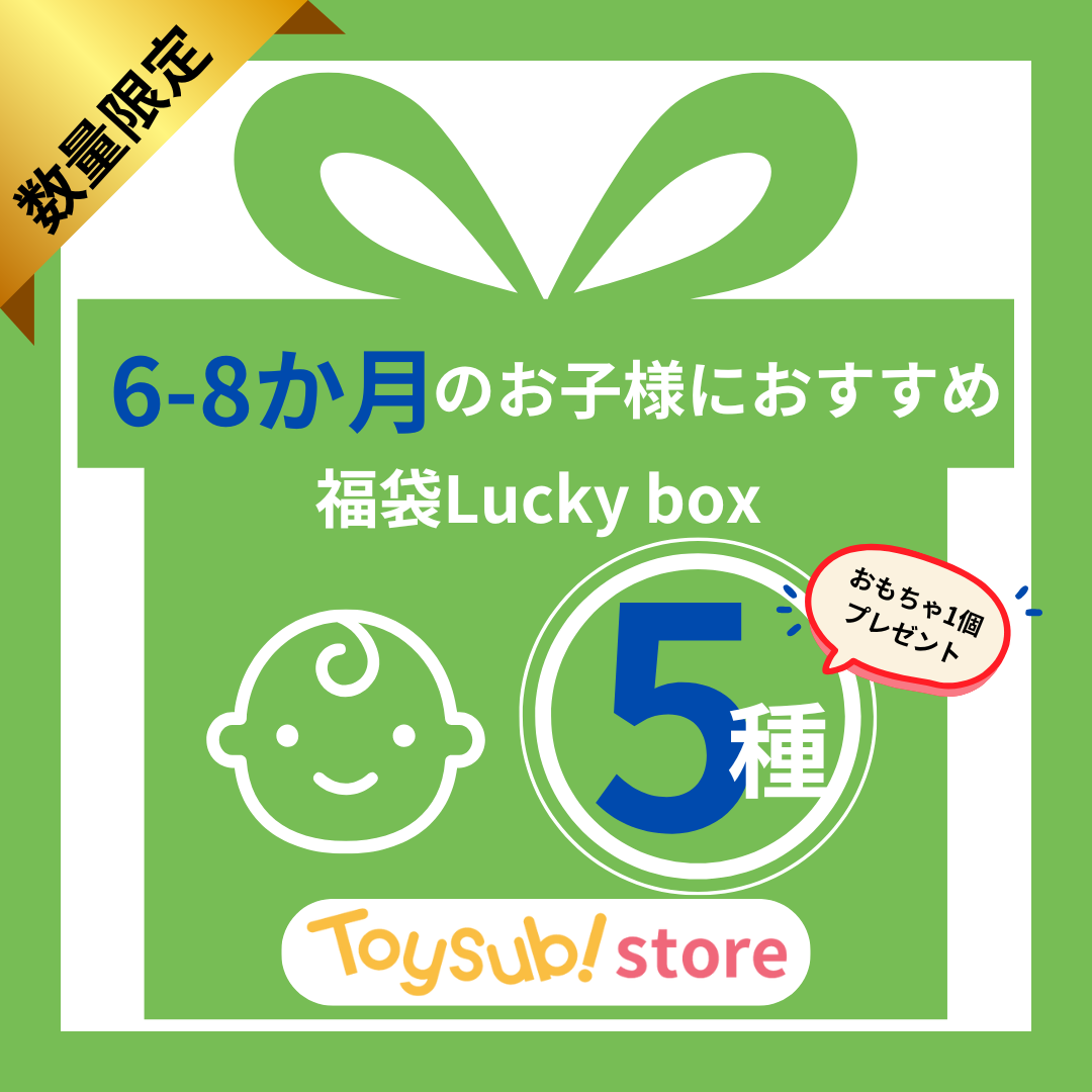 ✨新春セール✨0歳6か月~0歳8か月のお子様におすすめのLucky boxD【お楽しみ5種】＋1