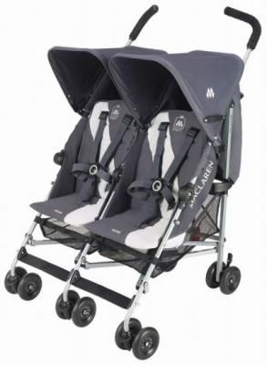 ツイン トライアンフ マクラーレン(MACLAREN)《二人乗り》 二人乗り/双子用ベビーカー【3ヵ月目以降はいつでも返却可能】