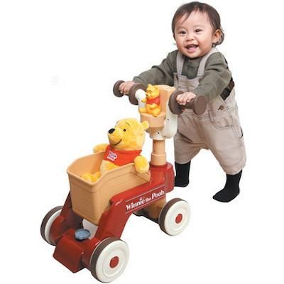 くまのぷーさん おしゃべりウォーカーライダー タカラトミー(TAKARATOMY) 手押し車【6ヵ月目以降はいつでも返却可能】